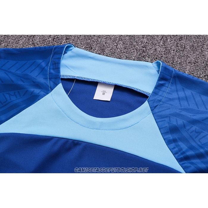 Chandal del Atletico Madrid 22-23 Manga Corta Azul